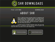 Tablet Screenshot of build.shr-project.org
